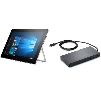 HP Inc. T8Z05UT#ABA-KIT Smart Buy Elite x2 1012 G1 Intel Core M5-6Y54 Dual-Core 1.10GHz Tablet PC with HP Elite USB-C Docking Station - 8GB RAM 256GB SSD 12 L HP Inc. T8Z05UT#ABA-KIT Smart Buy Elite x2 1012 G1 Intel Core M5-6Y54 Dual-Core 1.10GHz Tablet PC with HP Elite USB-C Docking Station - 8GB RAM 256GB SSD 12 L