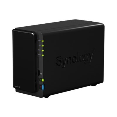 Synology DS216 II Disk Station DS216 II NAS server 2 bays SATA 6Gb s eSATA 6Gb s RAID 0 1 JBOD Gigabit Ethernet iSCSI