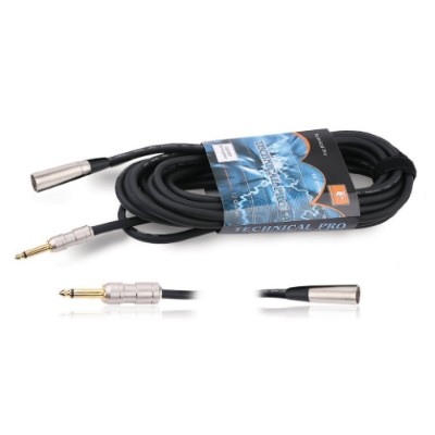 Technical Pro CQX1615 1/4 to XLR Male Audio Cables Technical Pro CQX1615 1/4 to XLR Male Audio Cables