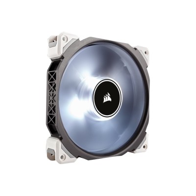 Corsair Memory CO 9050046 WW ML Series ML140 PRO LED Premium Magnetic Levitation Case fan 140 mm white