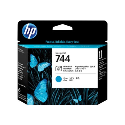 HP Inc. F9J86A 744 - Cyan photo black - printhead - for DesignJet Z2600 PostScript Z5600 PostScript HP Inc. F9J86A 744 - Cyan photo black - printhead - for DesignJet Z2600 PostScript Z5600 PostScript