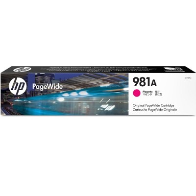 HP Inc. J3M69A 981A Magenta original PageWide ink cartridge for PageWide Enterprise Color MFP 586 PageWide Managed Color E55650