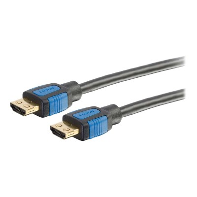 Cables To Go 29683 25ft High Speed HDMI Cable With Gripping Connectors - HDMI with Ethernet cable - HDMI (M) to HDMI (M) - 25 ft - black - 4K support Cables To Go 29683 25ft High Speed HDMI Cable With Gripping Connectors - HDMI with Ethernet cable - HDMI (M) to HDMI (M) - 25 ft - black - 4K support