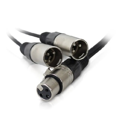Technical Pro CYXFX186 XLR to Dual XLR Female Audio Cables Technical Pro CYXFX186 XLR to Dual XLR Female Audio Cables