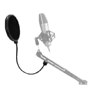 Technical Pro MKPF2 6 Clamp on Microphone Pop Filter with 10 Arm Technical Pro MKPF2 6 Clamp on Microphone Pop Filter with 10 Arm