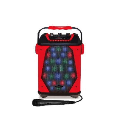 Technical Pro WASP460 Rechargeable BT LED Panel Speaker with Wired Mic Technical Pro WASP460 Rechargeable BT LED Panel Speaker with Wired Mic
