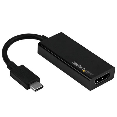 StarTech.com CDP2HD4K60 USB C to HDMI Adapter USB Type C HDMI Adapter for MacBook ChromeBook Pixel or any USB Type C device 4K 60Hz