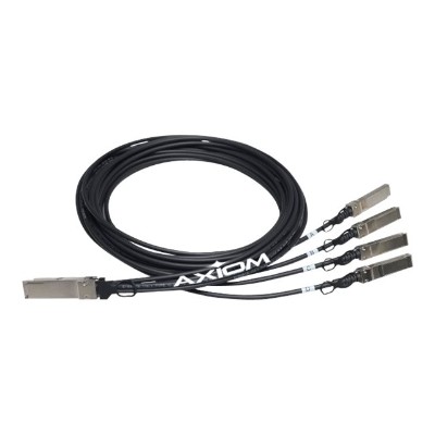Axiom Memory 470 AAXG AX 40GBase direct attach cable SFP M to QSFP M 10 ft twinaxial passive