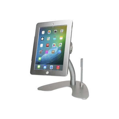 CTA Digital PAD-DSGK Dual Security Gooseneck Kiosk Stand with Locking Case - Stand for tablet - lockable - for Apple iPad (3rd generation) iPad 2 iPad Air iP CTA Digital PAD-DSGK Dual Security Gooseneck Kiosk Stand with Locking Case - Stand for tablet - lockable - for Apple iPad (3rd generation) iPad 2 iPad Air iP
