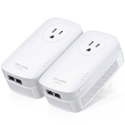 TP-Link TL-PA9020P KIT Powerline AV2000 - Starter Kit - bridge - GigE HomePlug AV (HPAV) HomePlug AV (HPAV) 2.0 IEEE 1901 - wall-pluggable (pack of 2) TP-Link TL-PA9020P KIT Powerline AV2000 - Starter Kit - bridge - GigE HomePlug AV (HPAV) HomePlug AV (HPAV) 2.0 IEEE 1901 - wall-pluggable (pack of 2)