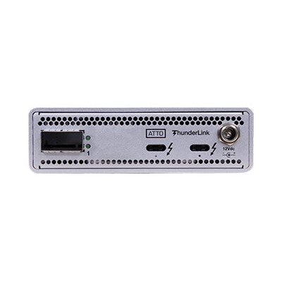 ATTO TLNQ-3401-D00 ThunderLink NQ 3401 - Network adapter - Thunderbolt 3 - 40 Gigabit QSFP+ x 1 ATTO TLNQ-3401-D00 ThunderLink NQ 3401 - Network adapter - Thunderbolt 3 - 40 Gigabit QSFP+ x 1