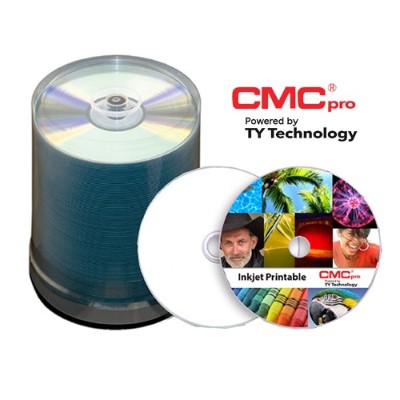 Microboards T CDR SPY SB CMC Pro 48X CD R Silver Inkjet Printable 100 Disc Cakebox