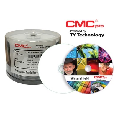 Microboards T-CDR-WPP-SB-WS2 CMC Pro 48X CD-R PrintPlus White Matte Inkjet (Hub Printable) 100 Disc Cakebox Microboards T-CDR-WPP-SB-WS2 CMC Pro 48X CD-R PrintPlus White Matte Inkjet (Hub Printable) 100 Disc Cakebox