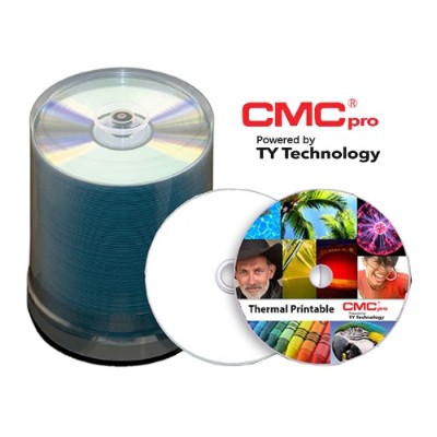 Microboards T-CDR-WPT-SK CMC Pro 48X CD-R White EVEREST Thermal (Hub Printable) 100-Disc Tape Wrap Microboards T-CDR-WPT-SK CMC Pro 48X CD-R White EVEREST Thermal (Hub Printable) 100-Disc Tape Wrap