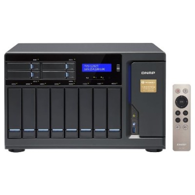 QNAP TVS-1282T-i7-32G-US 12 Bay Thunderbolt 2 Das/NAS/iSCSI Ip-San Intel Skylake Core i7 3.4GHz Quad Core QNAP TVS-1282T-i7-32G-US 12 Bay Thunderbolt 2 Das/NAS/iSCSI Ip-San Intel Skylake Core i7 3.4GHz Quad Core
