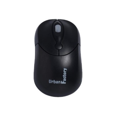 Urban Factory BCM01UF Big Crazy Mouse - Mouse - wired - USB - black Urban Factory BCM01UF Big Crazy Mouse - Mouse - wired - USB - black