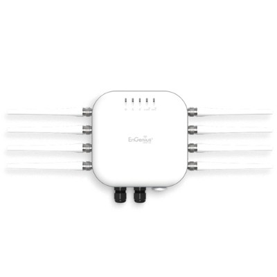 Engenius Technologies EWS871AP Neutron EWS 11ac Wave 2 Outdoor Managed Access Point with Detachable Antennas - 4x4 MU-MIMO Dual-Band AP Supports the Highest Engenius Technologies EWS871AP Neutron EWS 11ac Wave 2 Outdoor Managed Access Point with Detachable Antennas - 4x4 MU-MIMO Dual-Band AP Supports the Highest