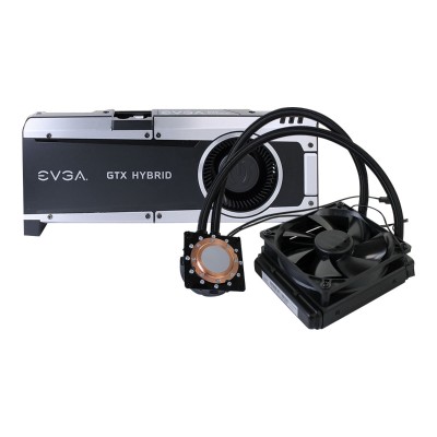 Evga 400-HY-5188-B1 HYBRID - Video card liquid cooling system - 120 mm - for GeForce GTX 1070 GTX 1080 Evga 400-HY-5188-B1 HYBRID - Video card liquid cooling system - 120 mm - for GeForce GTX 1070 GTX 1080