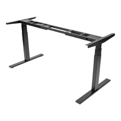 TrippLite WWBASE BK Sit Stand Adjustable Electric Desk Base for Standing Desk Black
