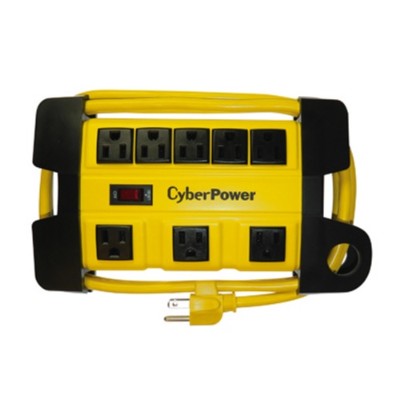 Cyberpower DS806MYL Heavy Duty Power Strip Yellow