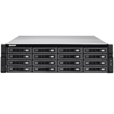 QNAP TSEC1680UI34GER2US 16-Bay 10GbE iSCSI NAS 3U SATA 6G 4 x 1GbE 2 x 10GbE (SFP+) 40GbE-ready Redundant PSU QNAP TSEC1680UI34GER2US 16-Bay 10GbE iSCSI NAS 3U SATA 6G 4 x 1GbE 2 x 10GbE (SFP+) 40GbE-ready Redundant PSU