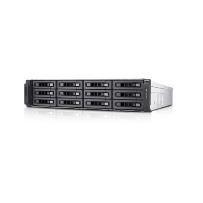 QNAP TVSEC1280USASRP16GR2 12-bay 10GbE NAS and iSCSI/ IP-SAN. 2U SAS 12G SAS/SATA 6G 4 x 1GbE 2 x 10GbE (SFP+) 40GbE-ready Redundant PSU QNAP TVSEC1280USASRP16GR2 12-bay 10GbE NAS and iSCSI/ IP-SAN. 2U SAS 12G SAS/SATA 6G 4 x 1GbE 2 x 10GbE (SFP+) 40GbE-ready Redundant PSU