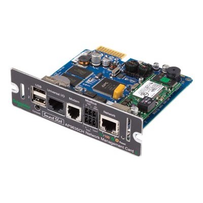 APC AP9635 Network Management Card 2 with Environmental Monitoring Out of Band Management and Modbus - Remote management adapter - SmartSlot - 10/100 Ethernet APC AP9635 Network Management Card 2 with Environmental Monitoring Out of Band Management and Modbus - Remote management adapter - SmartSlot - 10/100 Ethernet