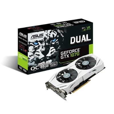 EAN 4712900478716 product image for ASUS DUALGTX1070O8G NVIDIA GEFORCE GTX 1070 8GB GDDR5 OC | upcitemdb.com