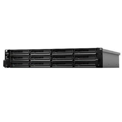 Synology RS3617XS RackStation RS3617xs NAS server 12 bays rack mountable SATA 6Gb s RAID 0 1 5 6 10 JBOD Gigabit Ethernet iSCSI 2U