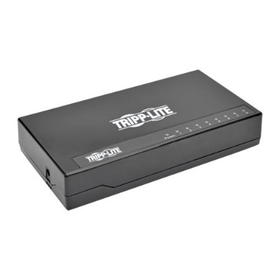 TrippLite NG8P 8 Port Gigabit Ethernet Switch Desktop RJ45 Unmanaged Switch
