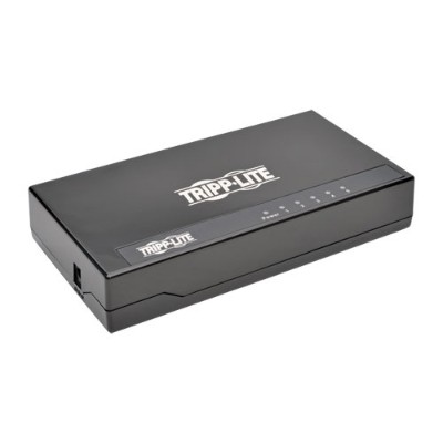 TrippLite NG5P 5 Port Gigabit Ethernet Switch Desktop RJ45 Unmanaged Switch
