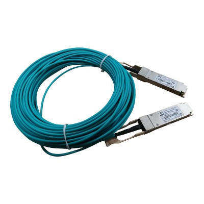 Hewlett Packard Enterprise JL289A X2A0 Active Optical Cable Network cable QSFP to QSFP 66 ft fiber optic active