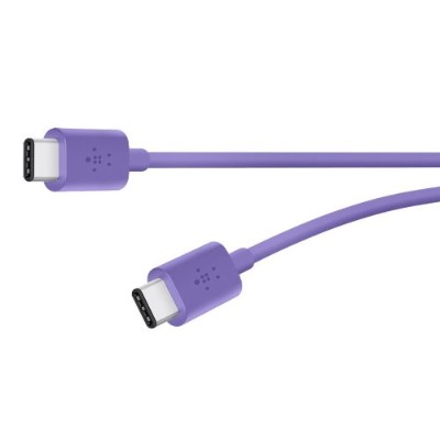 Belkin F2CU043BT06 PUR MIXIT USB cable USB Type C M to USB Type C M USB 2.0 6 ft purple