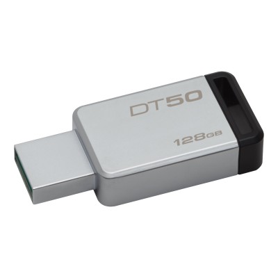 Kingston DT50/128GB 128GB USB 3.0 DataTraveler 50 (Metal/Black) Kingston DT50/128GB 128GB USB 3.0 DataTraveler 50 (Metal/Black)