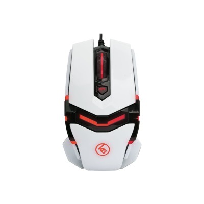 Iogear GME670 Kaliber Gaming FOKUS Pro Laser Gaming Mouse - Mouse - laser - 8 buttons - wired - USB - imperial white Iogear GME670 Kaliber Gaming FOKUS Pro Laser Gaming Mouse - Mouse - laser - 8 buttons - wired - USB - imperial white