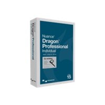 Nuance Communications K809A FN9 15.0 Dragon Professional Individual v. 15 box pack 1 user academic Win US English