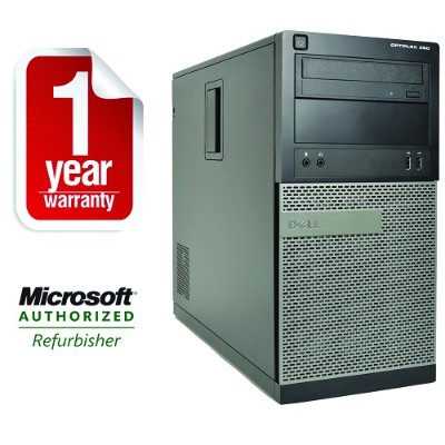 Dell PC1-0557 OptiPlex 390 Intel Core i3-2120 Dual-Core 3.30GHz Minitower PC - 4GB RAM 250GB HDD DVD+/-RW Gigabit Ethernet - Refurbished Dell PC1-0557 OptiPlex 390 Intel Core i3-2120 Dual-Core 3.30GHz Minitower PC - 4GB RAM 250GB HDD DVD+/-RW Gigabit Ethernet - Refurbished