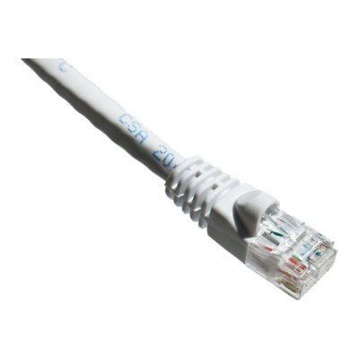 Axiom Memory C5EMB W4 AX Patch cable RJ 45 M to RJ 45 M 4 ft UTP CAT 5e molded snagless stranded white