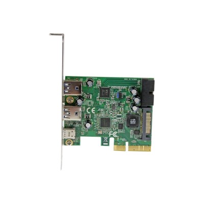 StarTech.com PEXUSB312EIC 5-Port USB 3.1 (10Gbps) Combo Card - 1x USB-C 2x USB-A + 2x IDC (5Gbps) - PCIe USB Host Controller - USB Type-C StarTech.com PEXUSB312EIC 5-Port USB 3.1 (10Gbps) Combo Card - 1x USB-C 2x USB-A + 2x IDC (5Gbps) - PCIe USB Host Controller - USB Type-C