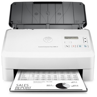 HP Inc. L2755A#BGJ ScanJet Enterprise Flow 5000 s4 Sheet-feed Scanner HP Inc. L2755A#BGJ ScanJet Enterprise Flow 5000 s4 Sheet-feed Scanner