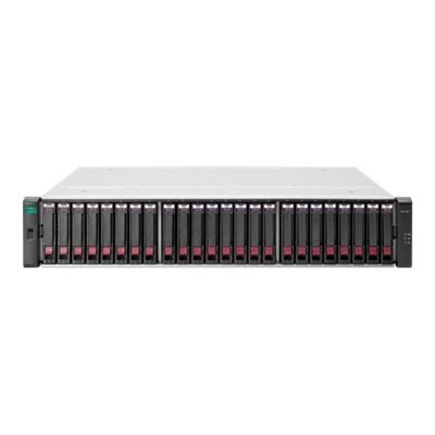 Hewlett Packard Enterprise Q0F08A Modular Smart Array 2042 SAS Dual Controller SFF Storage Hard drive array 800 GB 24 bays SAS 3 2 x SSD 400 GB SAS