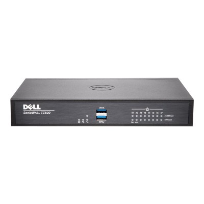 SonicWall 01 SSC 1708 TZ500 Advanced Edition security appliance with 1 year TotalSecure 8 ports GigE