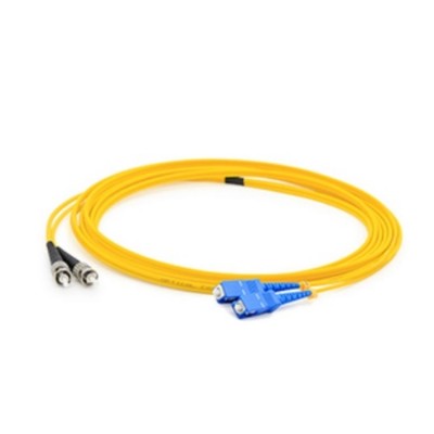 AddOn Computer Products ADD-ST-SC-10M9SMF 10m SC (Male) to ST (Male) Yellow OS1 Duplex LSZH Single-Mode Fiber (SMF) Patch Cable AddOn Computer Products ADD-ST-SC-10M9SMF 10m SC (Male) to ST (Male) Yellow OS1 Duplex LSZH Single-Mode Fiber (SMF) Patch Cable