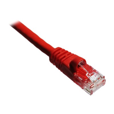 Axiom Memory C5EMB R20 AX Patch cable RJ 45 M to RJ 45 M 20 ft UTP CAT 5e molded snagless stranded red