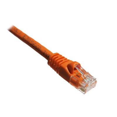 Axiom Memory C5EMB O20 AX Patch cable RJ 45 M to RJ 45 M 20 ft UTP CAT 5e molded snagless stranded orange