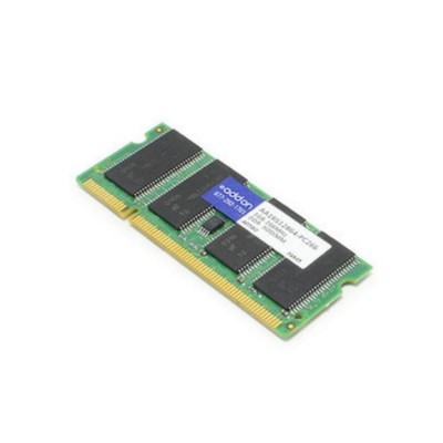 AddOn Computer Products AA16S12864 PC266 JEDEC Standard 1GB DDR 266MHz Unbuffered Dual Rank 2.5V 200 pin CL3 SODIMM