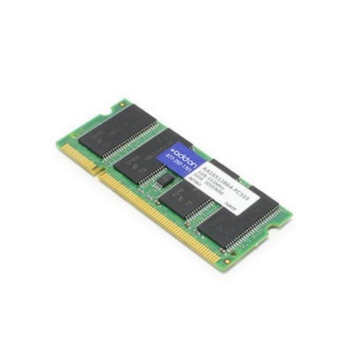 AddOn Computer Products AA16S12864 PC333 JEDEC Standard 1GB DDR 333MHz Unbuffered Dual Rank 2.5V 200 pin CL3 SODIMM