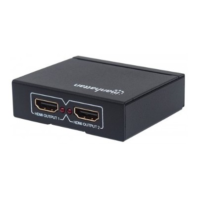 Manhattan 207454 2-Port HDMI Splitter - 4K@30Hz USB powered Manhattan 207454 2-Port HDMI Splitter - 4K@30Hz USB powered