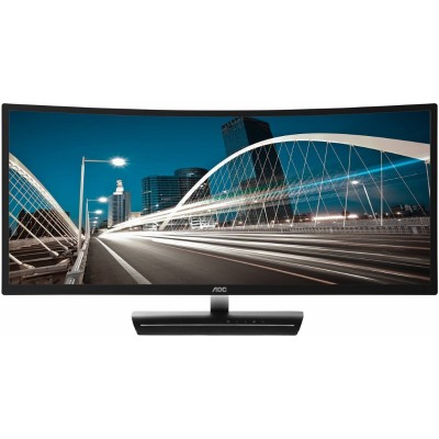 AOC C3583FQ C3583FQ - LCD monitor - 35 - 2560 x 1080 Full HD - A-MVA - 300 cd/m² - 2000:1 - 4 ms - 2xHDMI DVI-D VGA 2xDisplayPort - speakers - black silver AOC C3583FQ C3583FQ - LCD monitor - 35 - 2560 x 1080 Full HD - A-MVA - 300 cd/m² - 2000:1 - 4 ms - 2xHDMI DVI-D VGA 2xDisplayPort - speakers - black silver