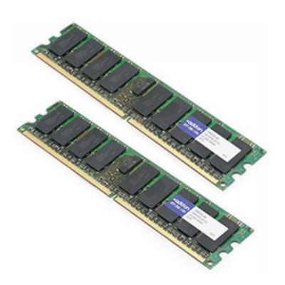 AddOn Computer Products A0763200 AM Dell A0763200 Compatible Factory Original 2GB 2x1GB DDR2 667MHz Fully Buffered ECC Dual Rank 1.8V 240 pin CL5 FBDIMM